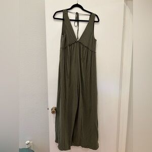 American Eagle Outfitters v neck Romper Jumper Onesie One piece XS tie back